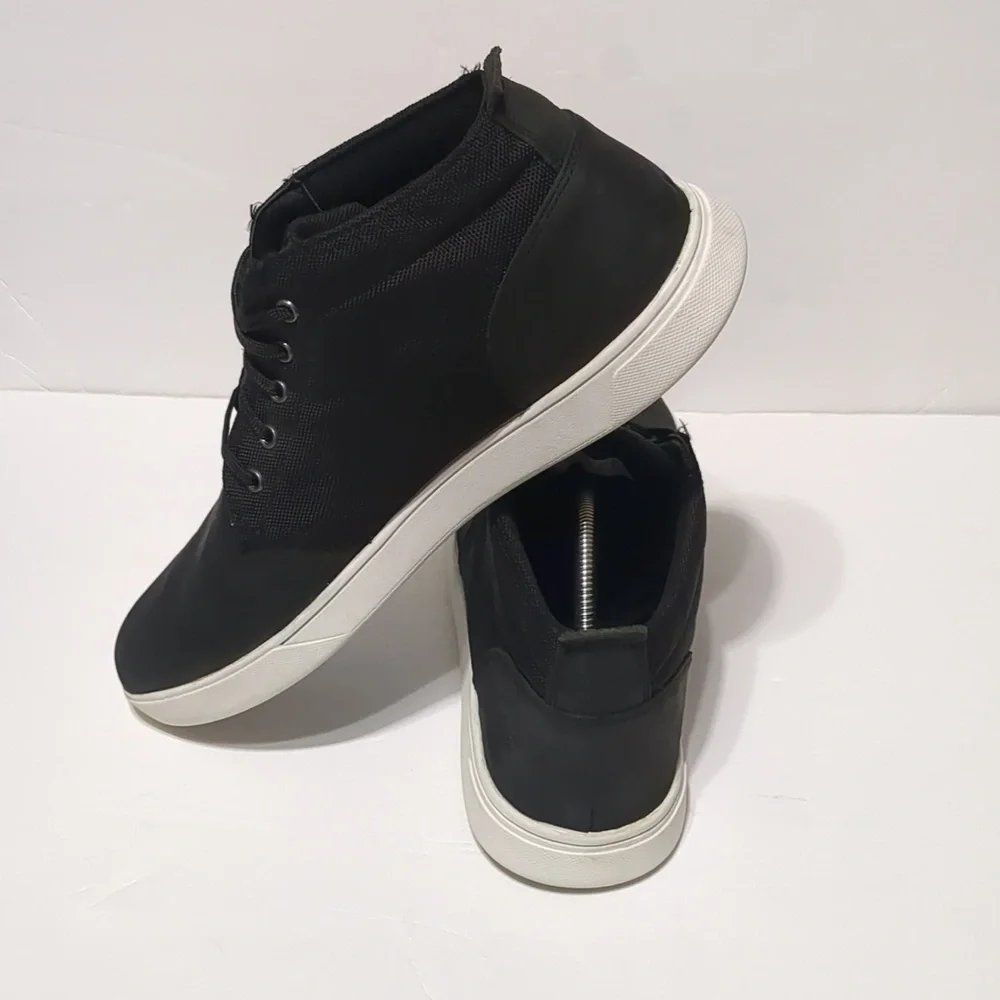 Timberland Men Plain Toe Ankle Chukka Boots Groveton Size 11.5 Black
